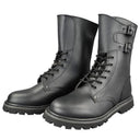 Chaussures de combat Mil-Tec BMJA65 en cuir avec 2 boucles et 6 œillets