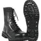 Chaussures de combat Mil-Tec Invader en cuir grainé 10 œillets semelle gomme vissée