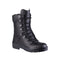 Chaussures de combat féminines en cuir Bundeswehr Haix à huit œillets