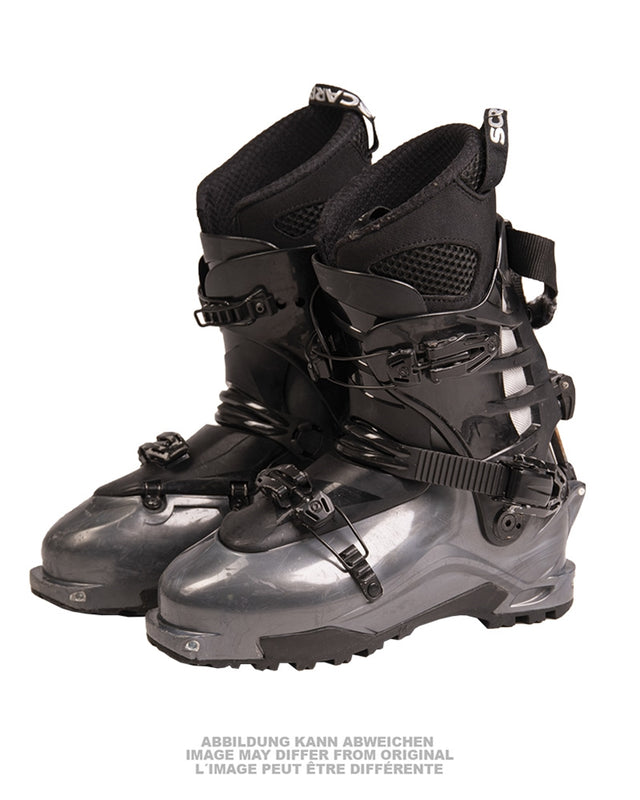 Chaussures de ski de la Bundeswehr avec chausson intérieur, surplus d'occasion, lot de 5