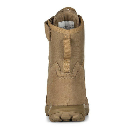 Chaussures d'intervention 5.11 Tactical A/T 8 pouces (20 cm) à glissière latérale en suède respirant