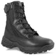 Chaussures d'intervention Mil-Tec à double fermeture éclair latérale en polyester et cuir bovin