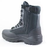 Chaussures d'intervention Mil-Tec à fermeture éclair YKK avec doublure Thinsulate™ et 9 œillets Speed Lace