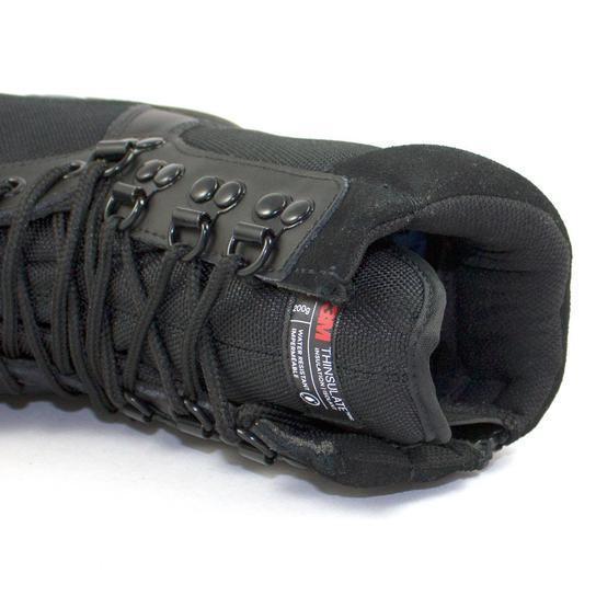 Chaussures d'intervention Mil-Tec à fermeture éclair YKK avec doublure Thinsulate™ et 9 œillets Speed Lace