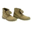 Chaussures montantes Brandit Military Canvas toile de coton tige rabattable