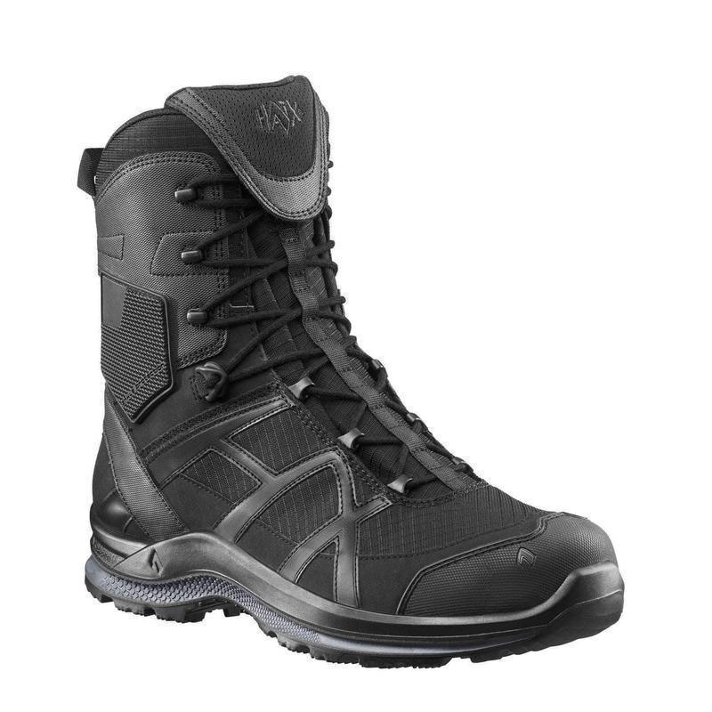 Chaussures montantes Haix Black Eagle Athletic 2.0 T microfibre respirantes à glissière latérale tige 18,5 cm