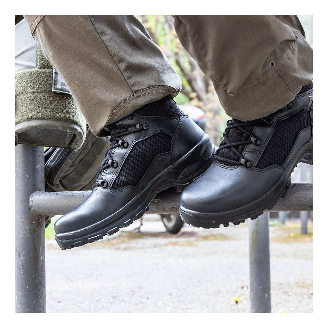 Chaussures montantes Haix Combat Gore-Tex cuir velours antistatiques imperméables tige 20 cm