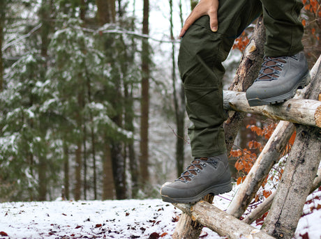 Chaussures montantes hiver Haix NATURE Winter GTX cuir velours doublure isolante aérogel