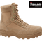 Chaussures tactiques Brandit 9 œillets cuir et nylon isolation Thinsulate tige montante