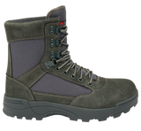 Chaussures tactiques Brandit 9 œillets cuir et nylon isolation Thinsulate tige montante