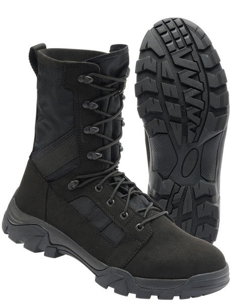 Chaussures tactiques Brandit Defense microfibre et nylon 600D semelle caoutchouc EVA