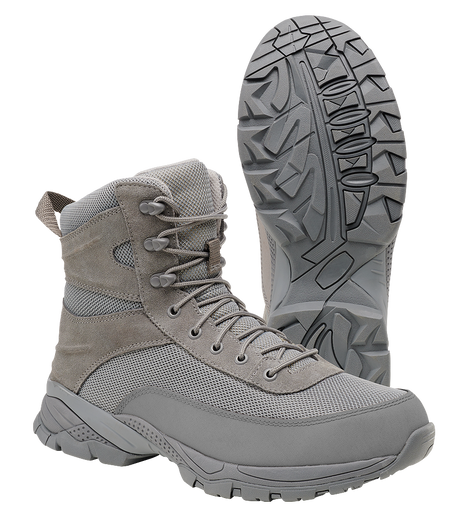 Chaussures tactiques Brandit Next Generation cuir velours et maille semelle nitrile