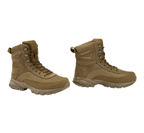 Chaussures tactiques Brandit Next Generation cuir velours et maille semelle nitrile