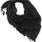 Chèche Shemagh uni Mil-Tec en coton tissé 110 x 110 cm multifonction pour cou et visage
