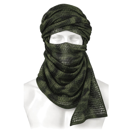 Chèche filet Barracuda OPEX en polyester 190 x 90 cm à maille ajourée
