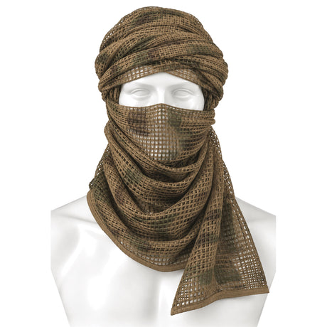 Chèche filet Barracuda OPEX polyester 190 x 90 cm protection soleil et poussière