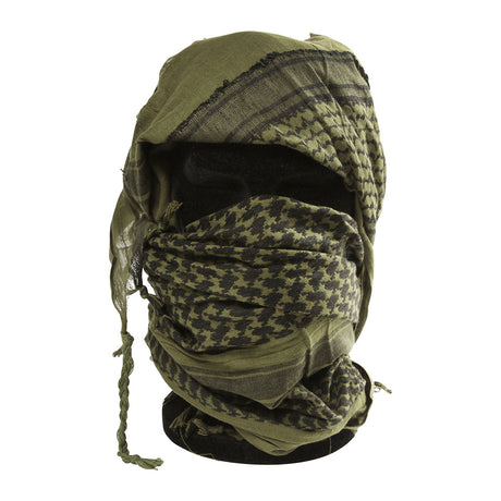 Chèche shemagh Ares, foulard de protection du visage contre la poussière en opération