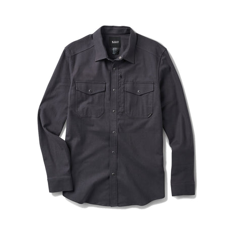 Chemise Austin Flannel 5.11 Tactical en coton gratté à poche à glissière dissimulée