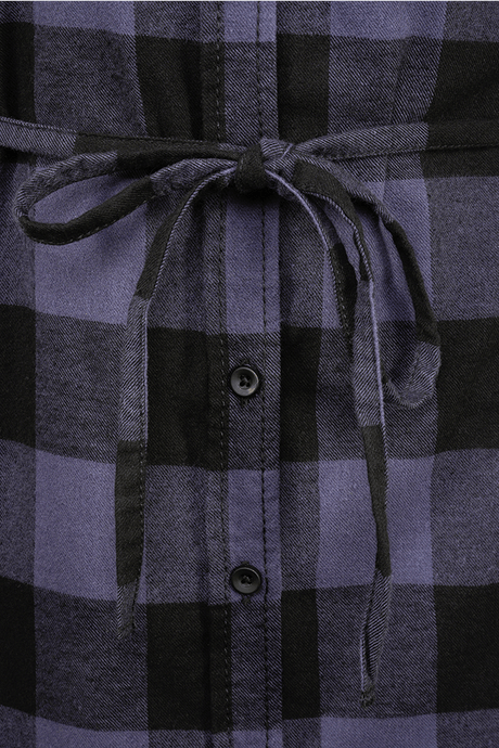 Chemise Brandit Gracey coupe femme à carreaux sans manches deux poches poitrine