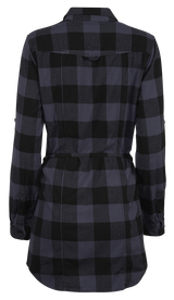 Chemise Brandit Lucy coupe femme à carreaux manches longues deux poches poitrine