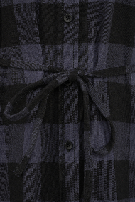 Chemise Brandit Lucy coupe femme à carreaux manches longues deux poches poitrine