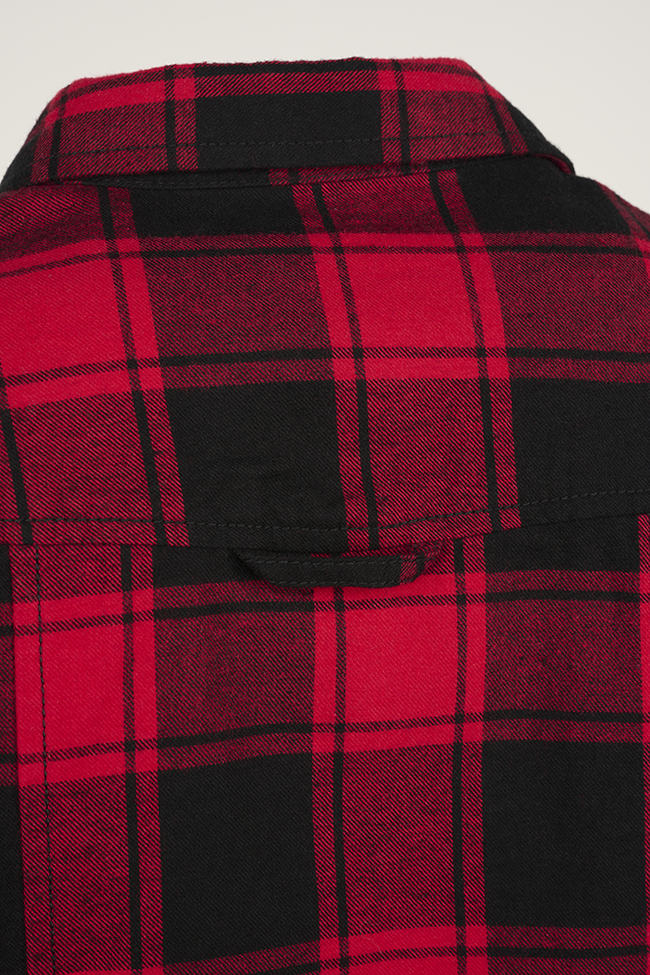 Chemise Brandit Lucy coupe femme à carreaux manches longues deux poches poitrine