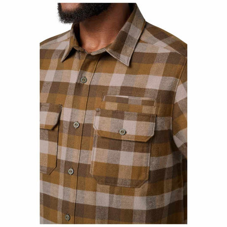 Chemise Lester Flannel 5.11 Tactical en coton épais à patte RAPIDraw