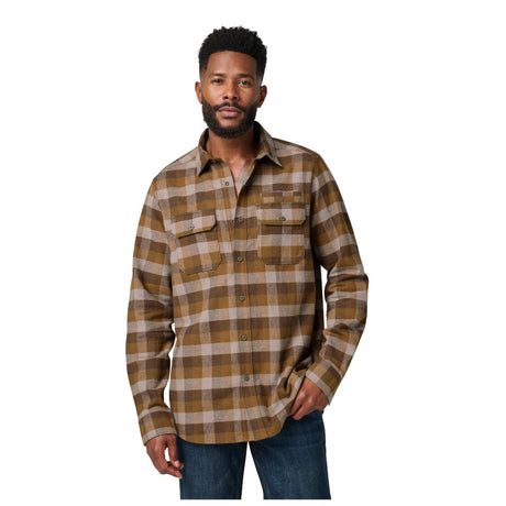 Chemise Lester Flannel 5.11 Tactical en coton épais à patte RAPIDraw
