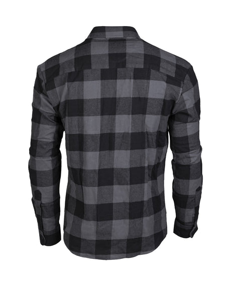 Chemise Mil-Tec de bûcheron en version légère coton avec poignets et poches boutonnés