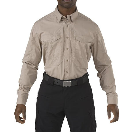 Chemise Stryke 5.11 Tactical en ripstop Flex-Tac traité Teflon manches convertibles