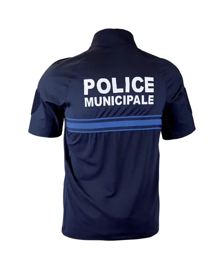 Chemise UBAS manches courtes GK Pro Police Municipale en tissu ripstop