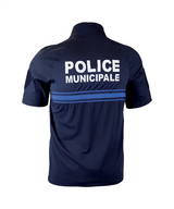 Chemise UBAS manches courtes GK Pro Police Municipale en tissu ripstop