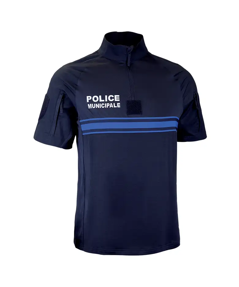 Chemise UBAS manches courtes GK Pro Police Municipale en tissu ripstop