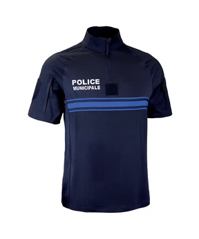Chemise UBAS manches courtes GK Pro Police Municipale en tissu ripstop