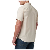 Chemise Wyatt 5.11 Tactical manches courtes popeline patte RapiDraw coupe régulière