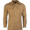 Chemise de campagne M37 type US Mil-Tec en drap laine mélangée polyester