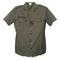 Chemise de campagne à manches courtes de l'armée française, surplus d'occasion