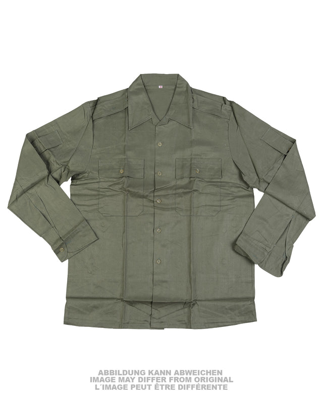 Chemise de campagne de l'armée hongroise, petites tailles, surplus d'occasion