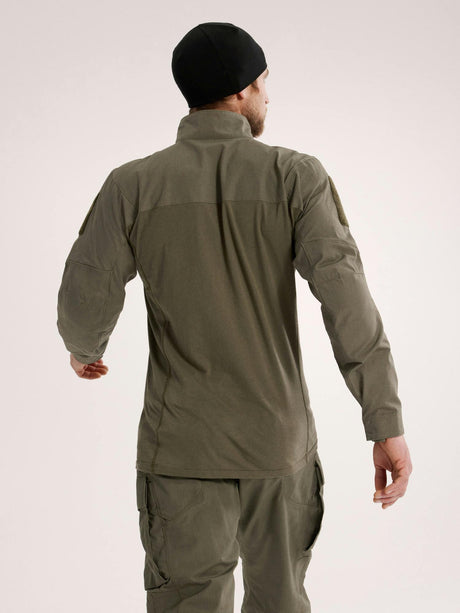 Chemise de combat Arc'teryx LEAF Assault Shirt AR Gen 2 à col profil bas à glissière