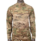 Chemise de combat Hot Weather 5.11 Tactical extensible col à glissière protège-menton