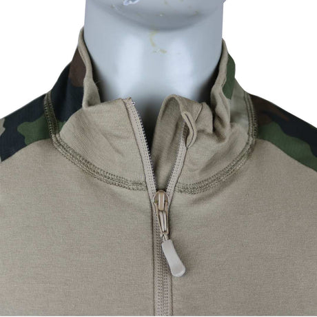 Chemise de combat UBAS Strong Vigilant torse coton extensible manches miniripstop polycoton