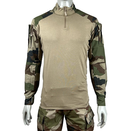 Chemise de combat UBAS Strong Vigilant torse coton extensible manches miniripstop polycoton