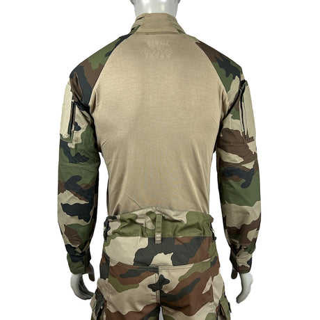 Chemise de combat UBAS Strong Vigilant torse coton extensible manches miniripstop polycoton