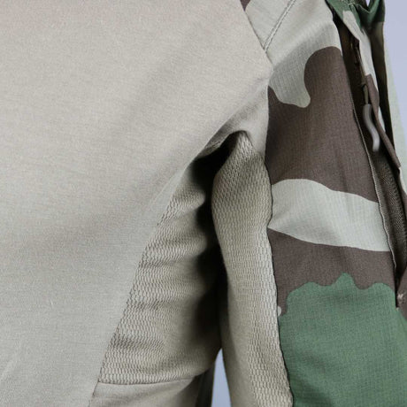 Chemise de combat UBAS Vigilant manches miniripstop polycoton 50/50 et coudes renforcés