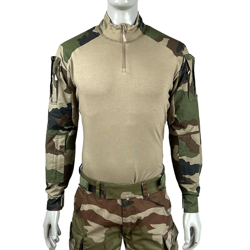 Chemise de combat UBAS Vigilant manches miniripstop polycoton 50/50 et coudes renforcés