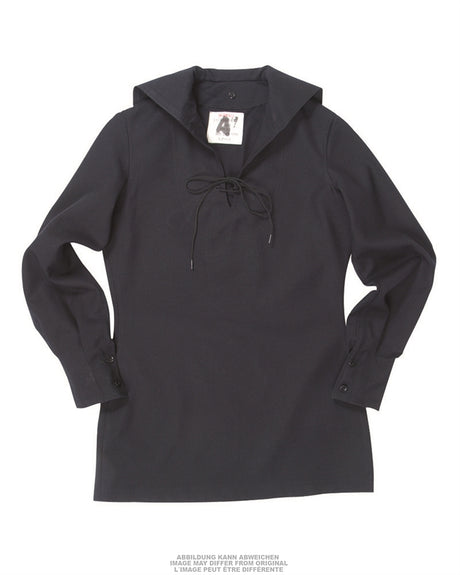 Chemise de marine Bundeswehr en gabardine laine-coton, surplus d'occasion
