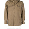 Chemise de service de l'armée grecque à manches longues, surplus d'occasion