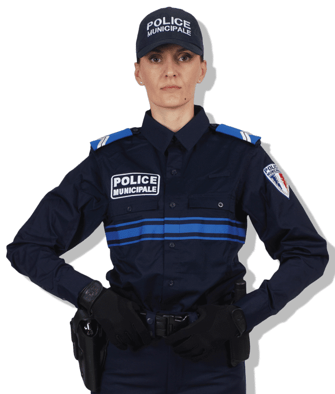 Chemise de service manches longues GK Pro Police Municipale en deux finitions
