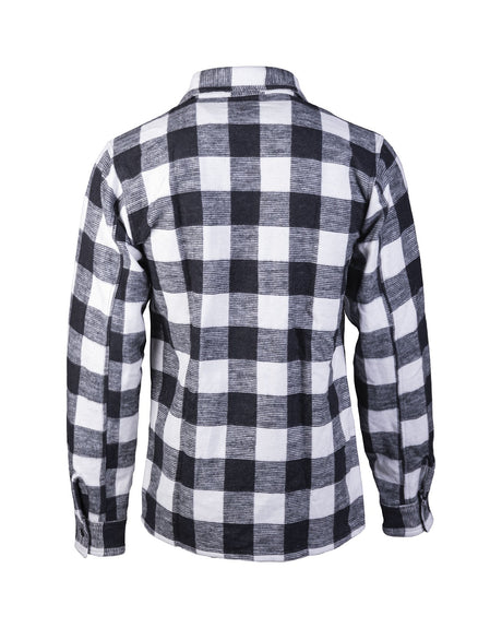 Chemise type bûcheron Mil-Tec en coton 330 g/m² à deux poches de poitrine boutonnées