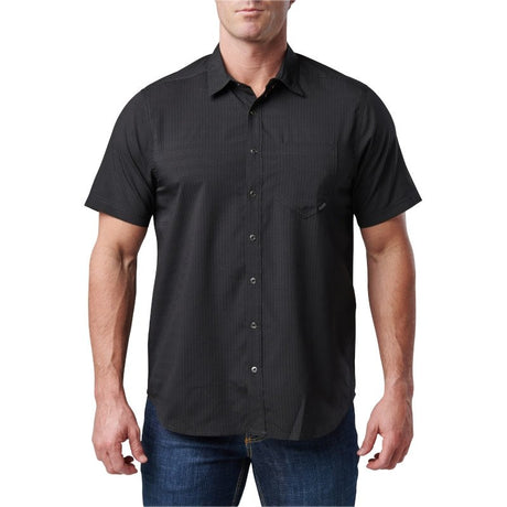Chemisette Aerial 5.11 Tactical mesh polyester 74 g/m² fermeture Rapidraw discrète